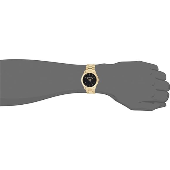 Michael Kors Men\'s Slim Runway Stainless Steel Quartz Watch